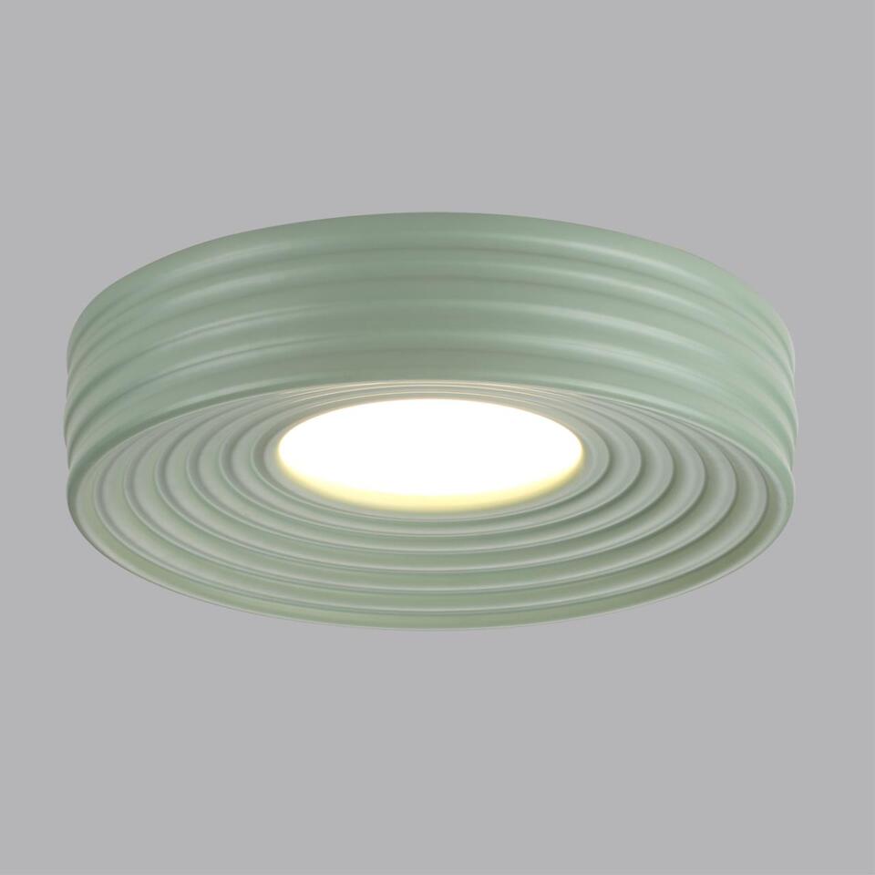 Фото №5  Подвесной светильник SONEX 7703/40L AVRA LED SN 583 Светильник металл/пластик/белый/зеленый LED 40Вт 4000K D470 IP20 MACARON