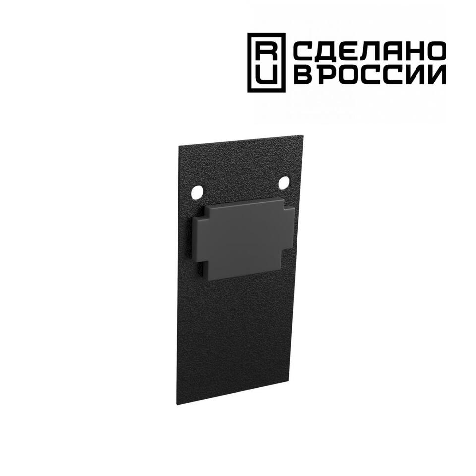 Фото №3  NOVOTECH 135158 SHINO NT23 054 черный Заглушка торцевая (2шт в упаковке) IP20 FLUM