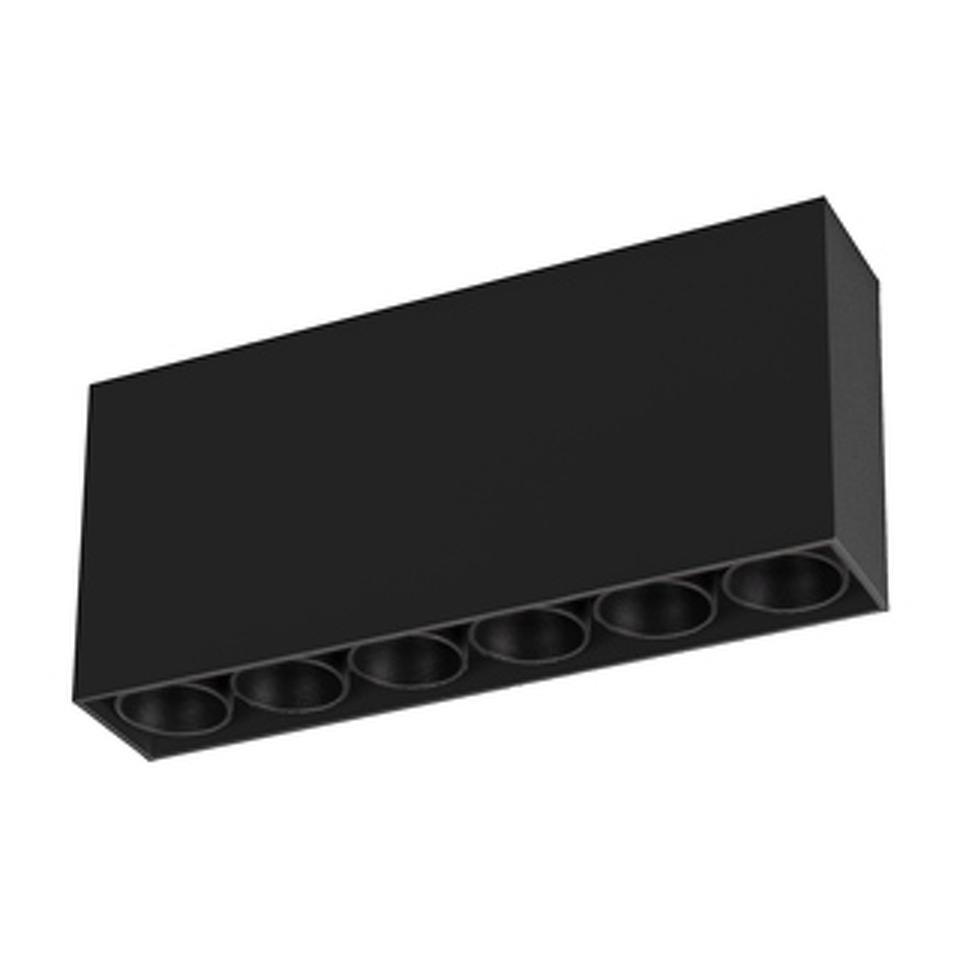 Фото №1  Arlight Светильник SP-ORIENT-SURFACE-TC-S186x35-15W Day4000 (BK, 30 deg, 230V) ( IP20 Металл, 5 лет)