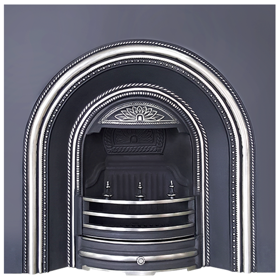 Фото №1  Камин EXEMET Carina 965x965x200, черный с полировкой элементов