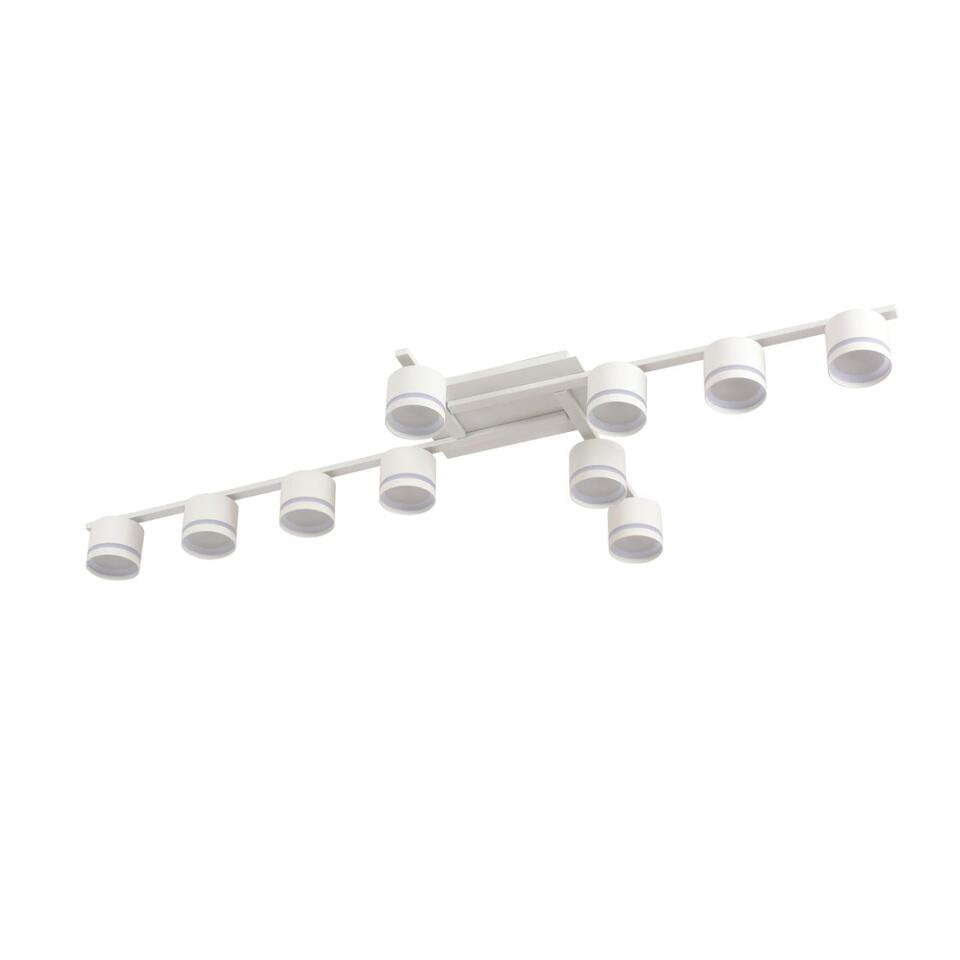 Фото №7  LUMION 8303/10C COMFI LN26 237 белый, металл Светильник потолочный GX53 LED 10*7W 220V AGNIA