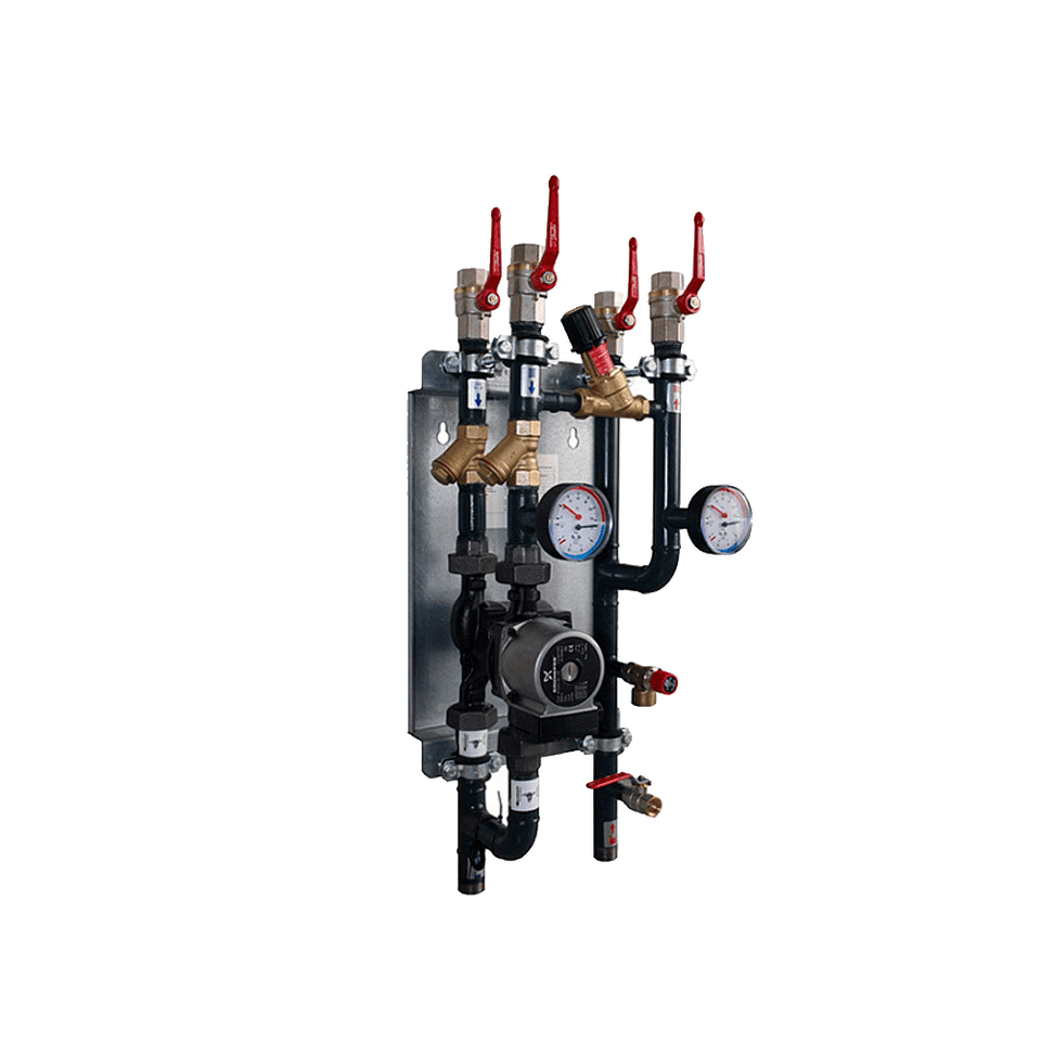 Фото №1  Узел обвязки котла Danfoss DSM-BPU-25-60