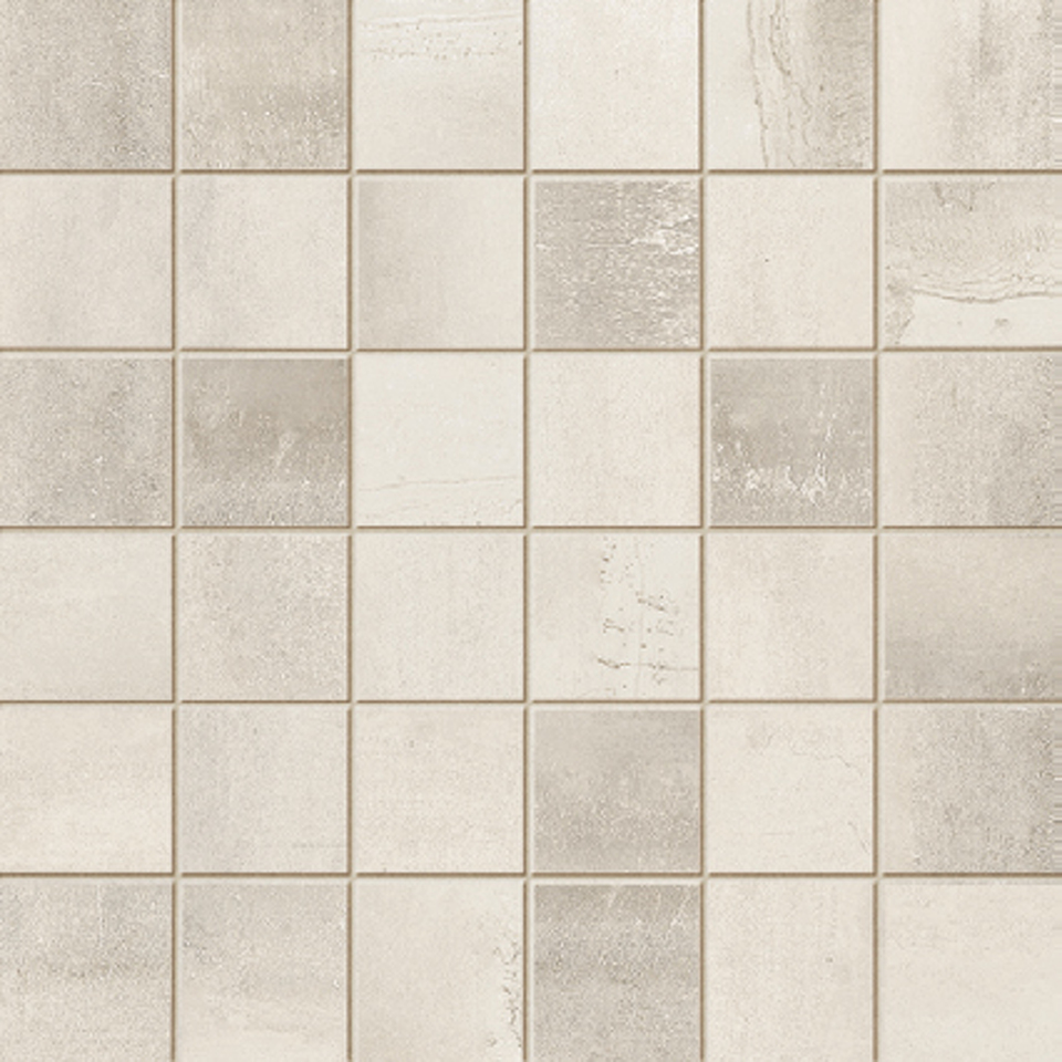 Фото №1  Мозаика ASCOT Мозаика MIX STEELWALK CROME RETT/LAPP ( 36PZ ) 29,6X29,6