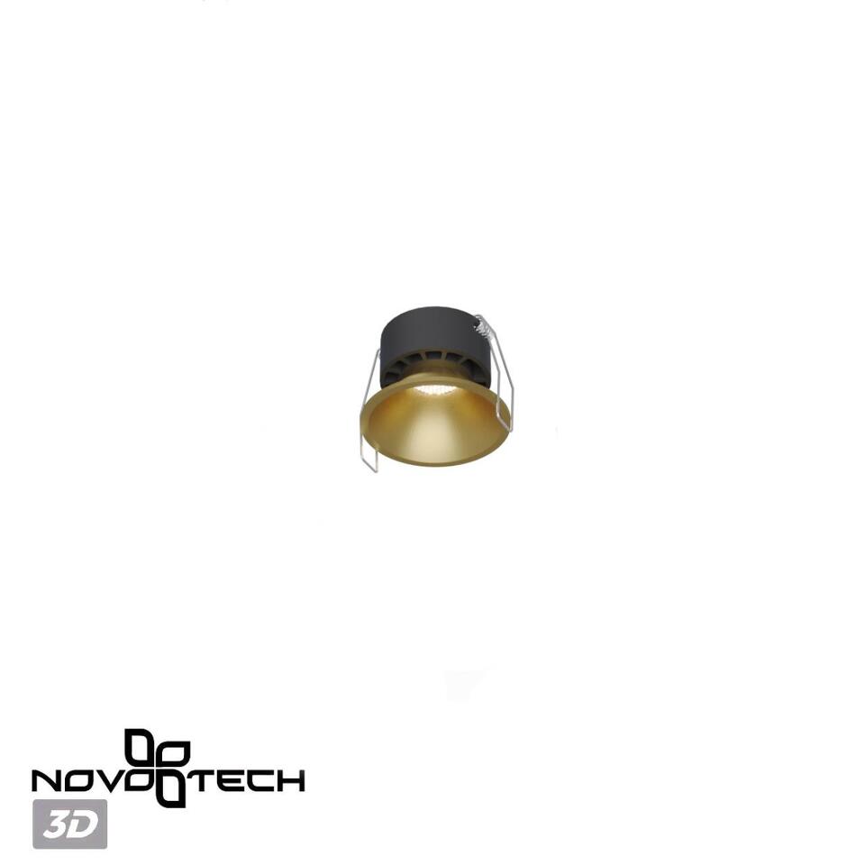 Фото №9  NOVOTECH 359850 WIR NT25 506 бронза Светильник встраиваемый с переключателем цв. температуры IP20 LED 7W 220-240V 2700К\3200К\4000К NOVA