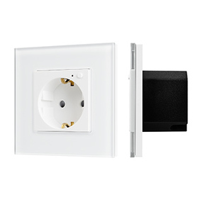Фото Arlight Розетка электрическая с Zigbee управлением SCT-OMALI-EUZB1-PL-WH (240V, 16A, Zigbee) ( -)