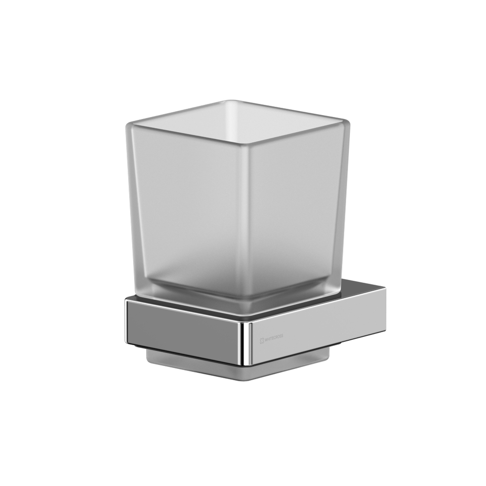 Фото №2  Стакан подвесной WHITECROSS Cubo CU2430CR (хром)