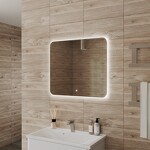 Превью фото №5  Teymi Зеркало Solli Oreol 80х70, LED подсветка, сенсор T20226S