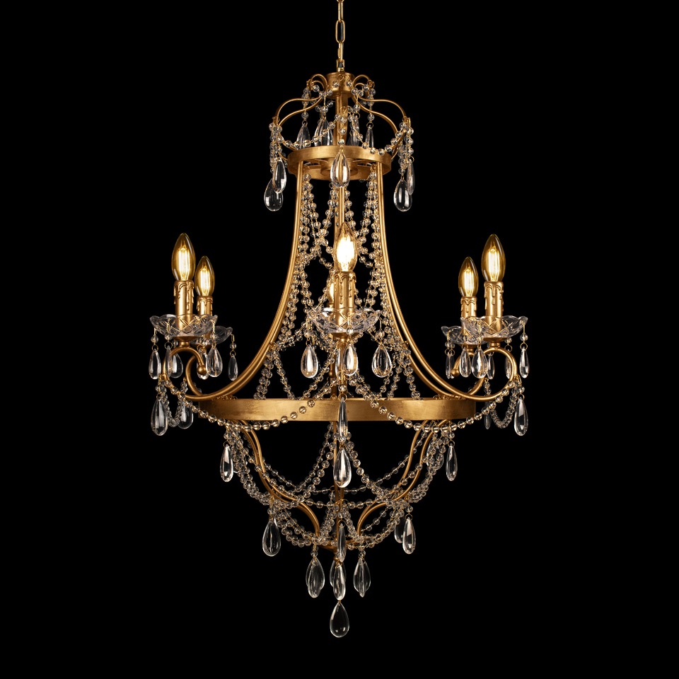 Фото №9  Люстра 10430/6 Подвесная люстра LOFT IT Foil