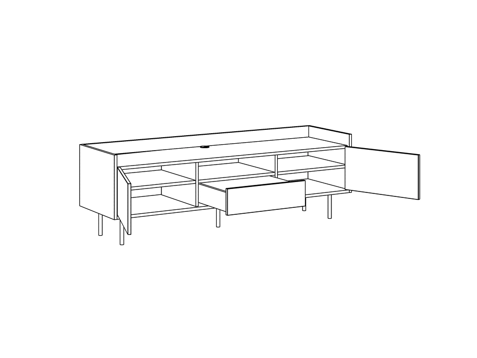 Фото №10  OGOGOHOME Тумба под ТВ Look