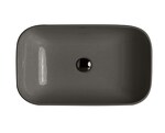Превью фото №1  Раковина 40234 Althea Cover раковина накладная 58x35  Матовое железо Plus-Ton®