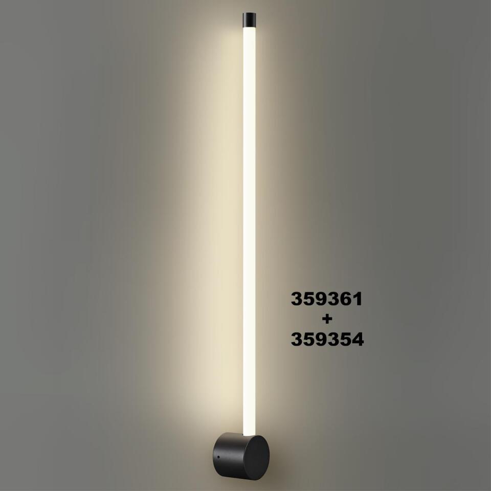 Фото №8  NOVOTECH 359354 KONST NT24 050 черный Светильник линейный светодиодный IP20 LED 10W 170-265V 4000K 960Лм VITZ