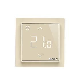Фото Терморегулятор DEVIreg™ Smart интеллектуальный с Wi-Fi, бежевый, 16А