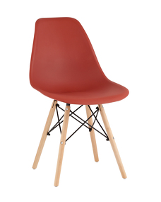 Фото Стул Eames Style DSW терракотовый (разборный каркас)