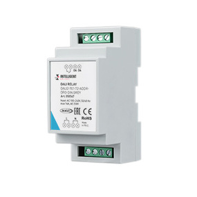 Фото IARL INTELLIGENT ARLIGHT Релейный модуль DALI2-701-72-ADDR-DRO-DIN Grey (230V, 1x16A) ( DIN-рейка)