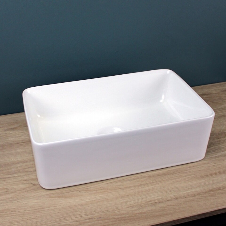 Фото №15  Раковина Teymi Раковина Helmi Mini 38 artceramic, накладная,  белая T50304