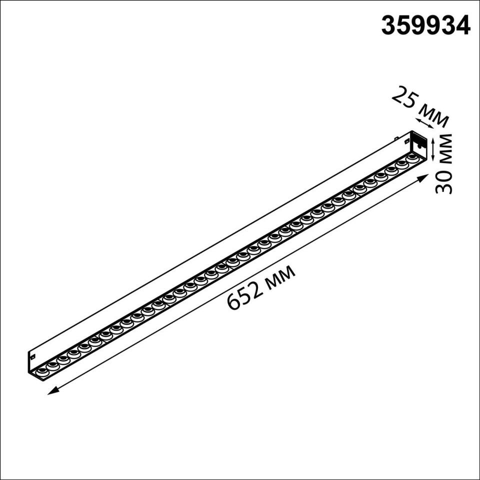 Фото №7  NOVOTECH 359934 PORT NT25 208 черный Трековый светильник с переключ. цв. темпер. IP20 LED 3000К\4000К\6000К 30W 90-240V VECTOR