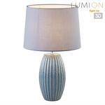 Превью фото №1  Настольная лампа LUMION 8122/1T COMFI LN26 476 синий, керамика/текстиль Настольная лампа E27 1*60W 220V LAPUNA