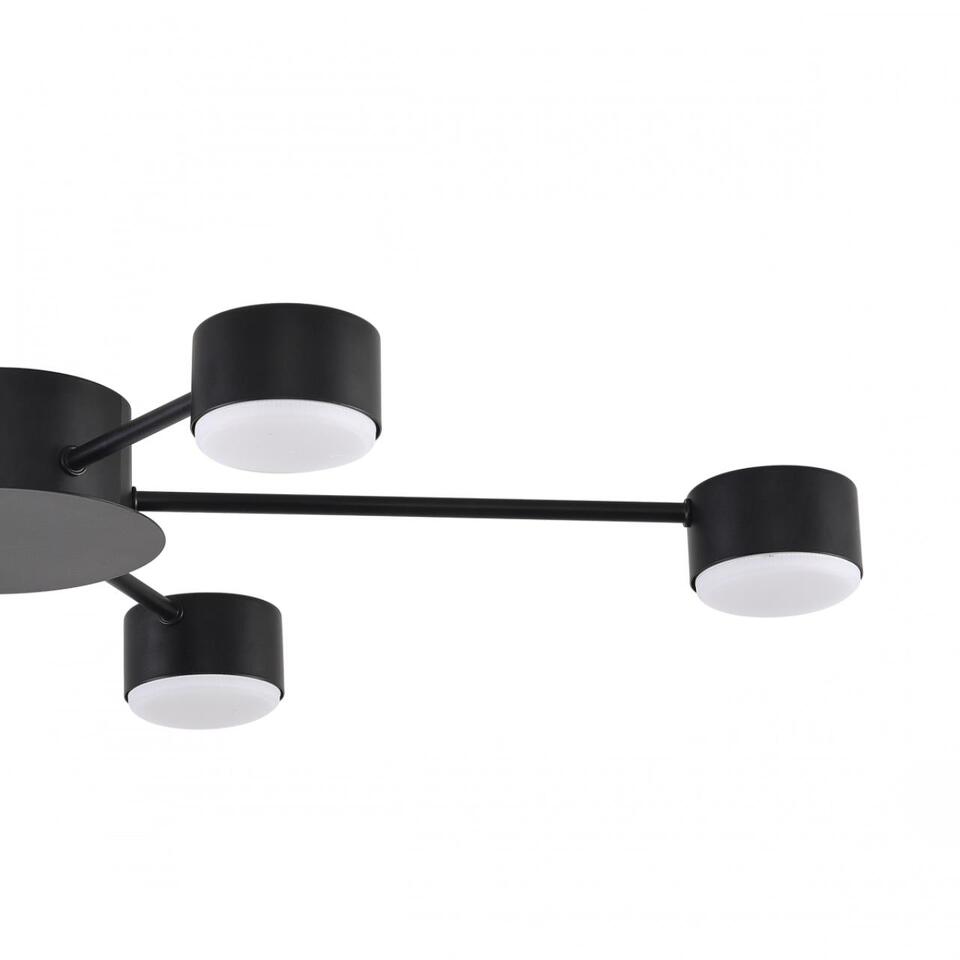 Фото №6  Люстра LUMION 8344/6C COMFI LN26 251 черный, металл Люстра GX53 LED 6*7W 220V TORINA