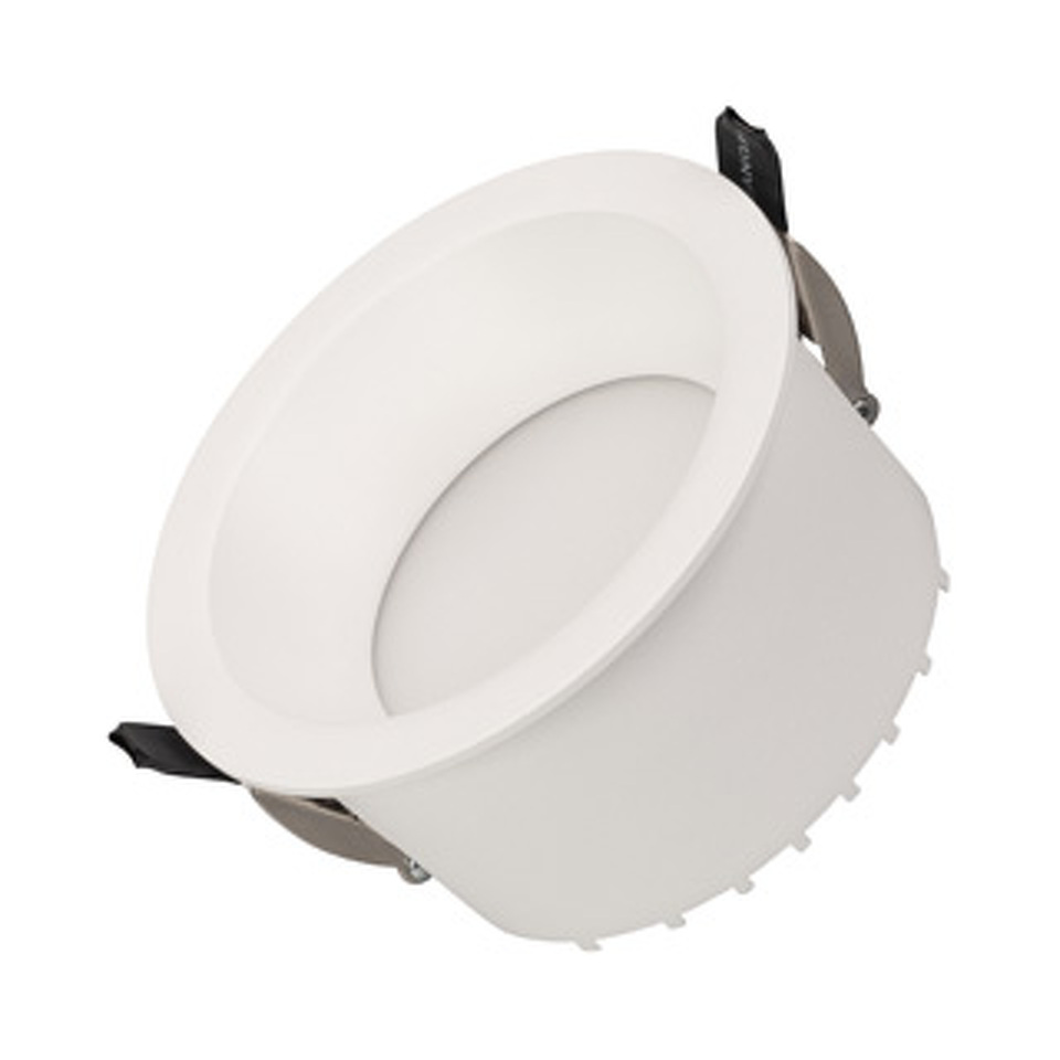 Фото №1  Arlight Светильник MS-DROP-BUILT-R105-14W Warm3000 (WH, 85 deg, 230V) ( IP54 Металл, 5 лет)