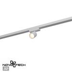 Превью фото №1  NOVOTECH 359805 PORT NT25 246 белый Светильник трековый однофазный двухжильный IP20 LED 10W 180-265V 3000К SOLETTE