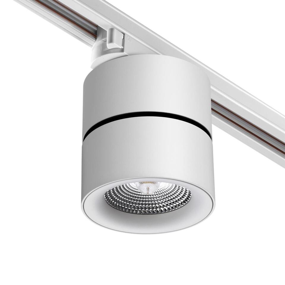 Фото №6  NOVOTECH 358786 PORT NT21 225 белый Светильник трековый однофазный трехжильный IP20 LED 25W 4000K 2200Лм 100-265V GRODA