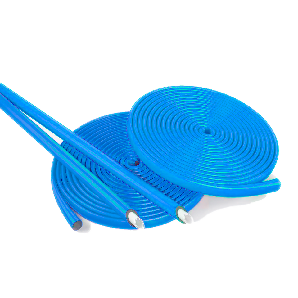 Фото №1  Трубная изоляция Thermaflex Thermacompact IS (S) E-18, 3/8, синяя, штанга 2м (упаковка 128м)