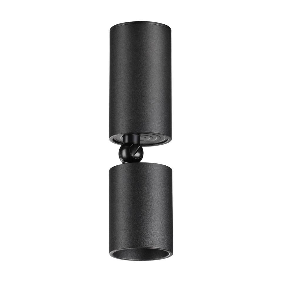 Фото №8  NOVOTECH 359315 OVER NT24 370 черный Светильник накладной светодиодный IP20 LED 5W 85-265V 3000K 600Лм TUBO