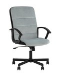 Превью фото №1  Кресло Компьютерное кресло TopChairs ST-TRACER серо-голубой
