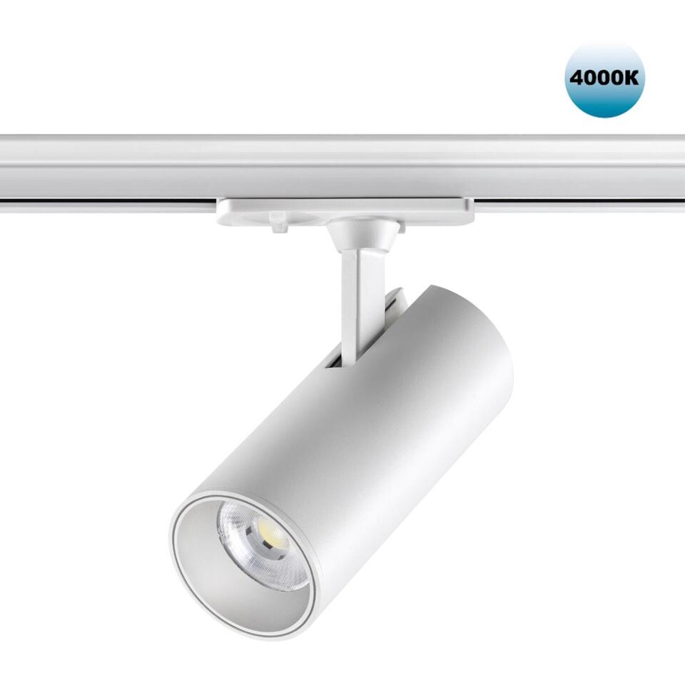 Фото №6  NOVOTECH 359156 PORT NT23 200 белый Светильник трековый однофазный двухжильный IP20 LED 24W 220V 4000К 2300Лм SELENE