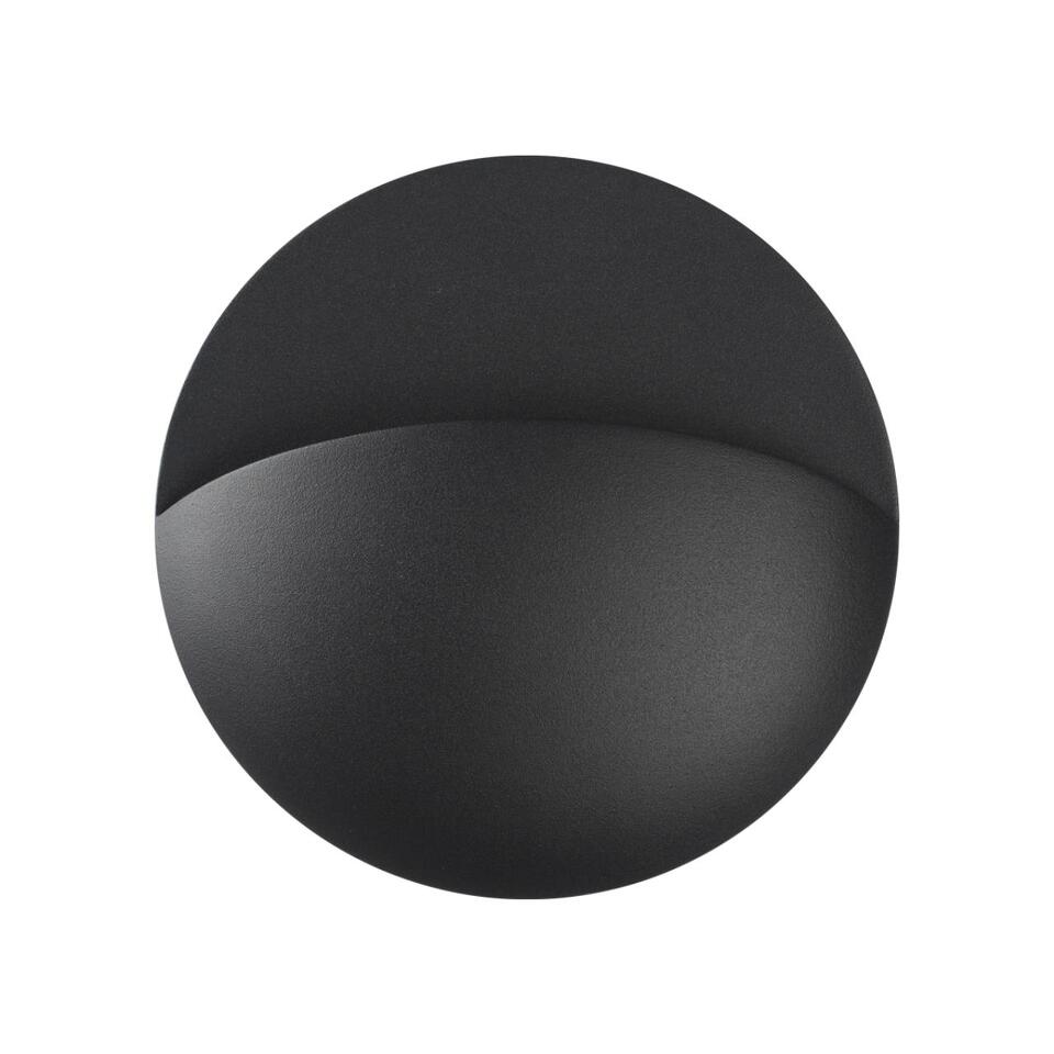Фото №7  NOVOTECH 359533 STREET NT25 000 черный Светильник ландшафтный настенный IP54 LED 10W 100-240V 3000К HALO