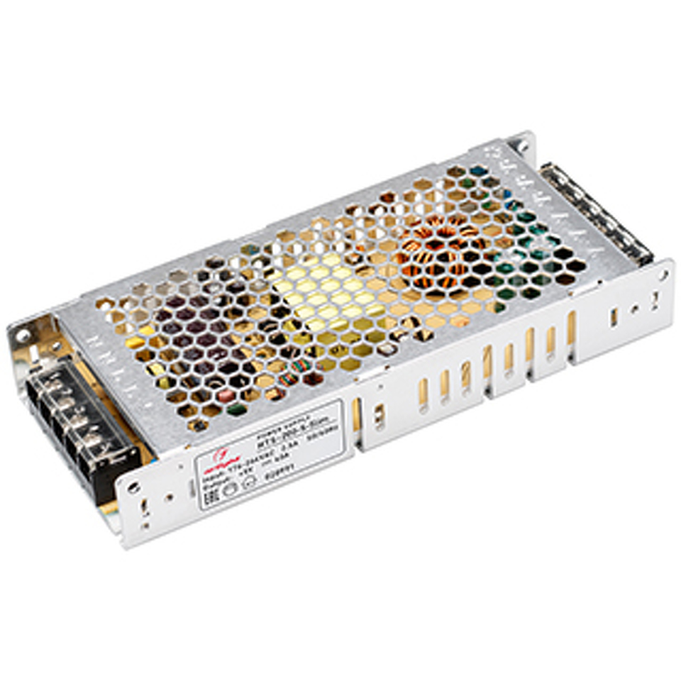 Фото №1  Arlight Блок питания HTS-200-5-Slim (5V, 40A, 200W) ( IP20 Сетка, 3 года)