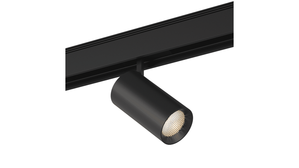 Фото №1  SWG PRO LED трековый диммируемый светильник SY Черный 20Вт 3000К, SY-DIM-601202-BL-20-WW