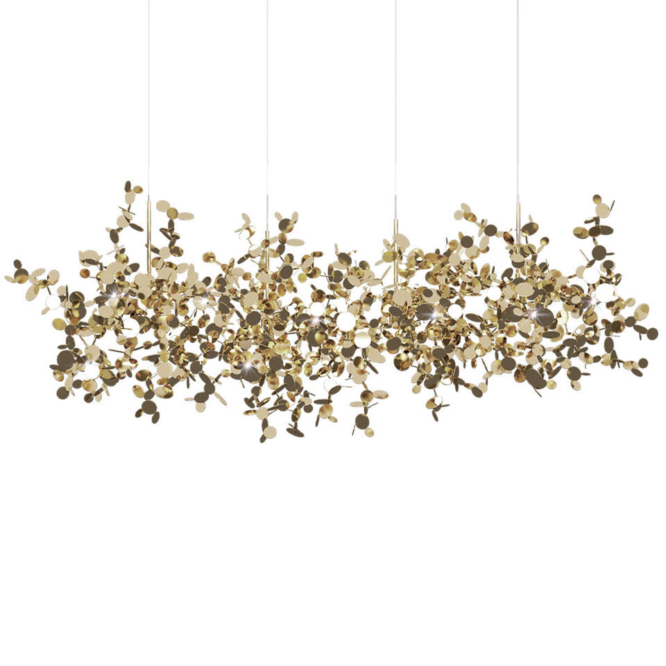 Фото №4  Подвесной светильник 10101/4 Gold Подвесной светильник LOFT IT Spark
