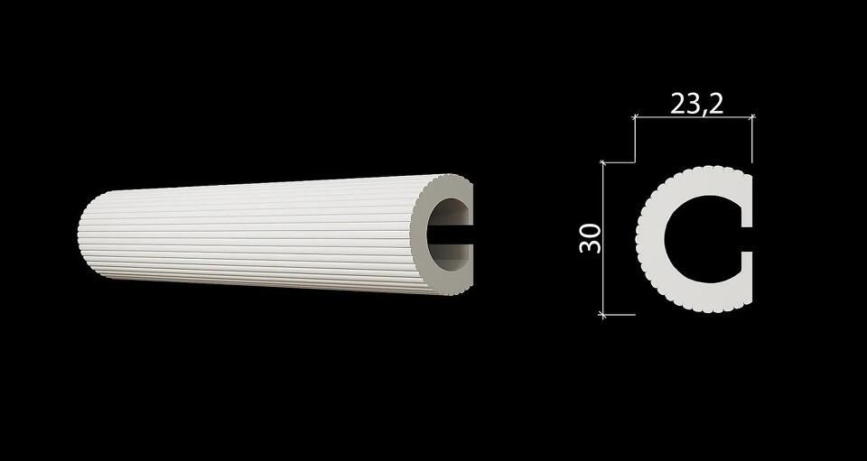 Фото №5  Молдинг Decor-dizayn DD635/Молдинг (30х23,2x2000мм)/34, шт
