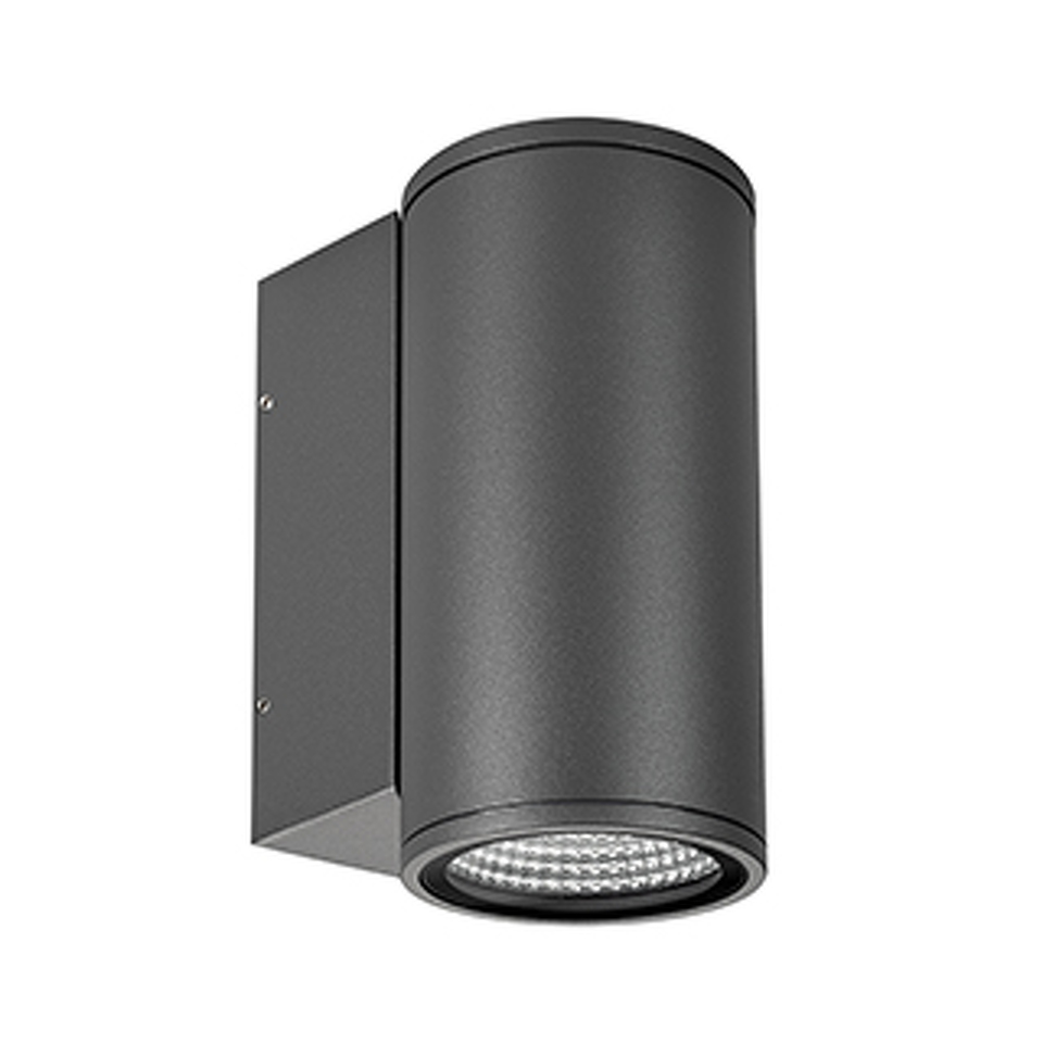 Фото №1  Arlight Светильник LGD-FORMA-WALL-R90-12W Day4000 (GR, 44 deg, 230V) ( IP54 Металл, 3 года)