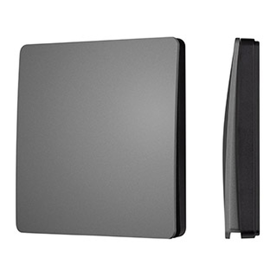 Фото №1  IARL INTELLIGENT ARLIGHT Кнопочная панель KINETIC-801-22-1G-WP-SUF Grey (No battery, IP67, 433Mhz) ( IP67 Пластик, 3 года)
