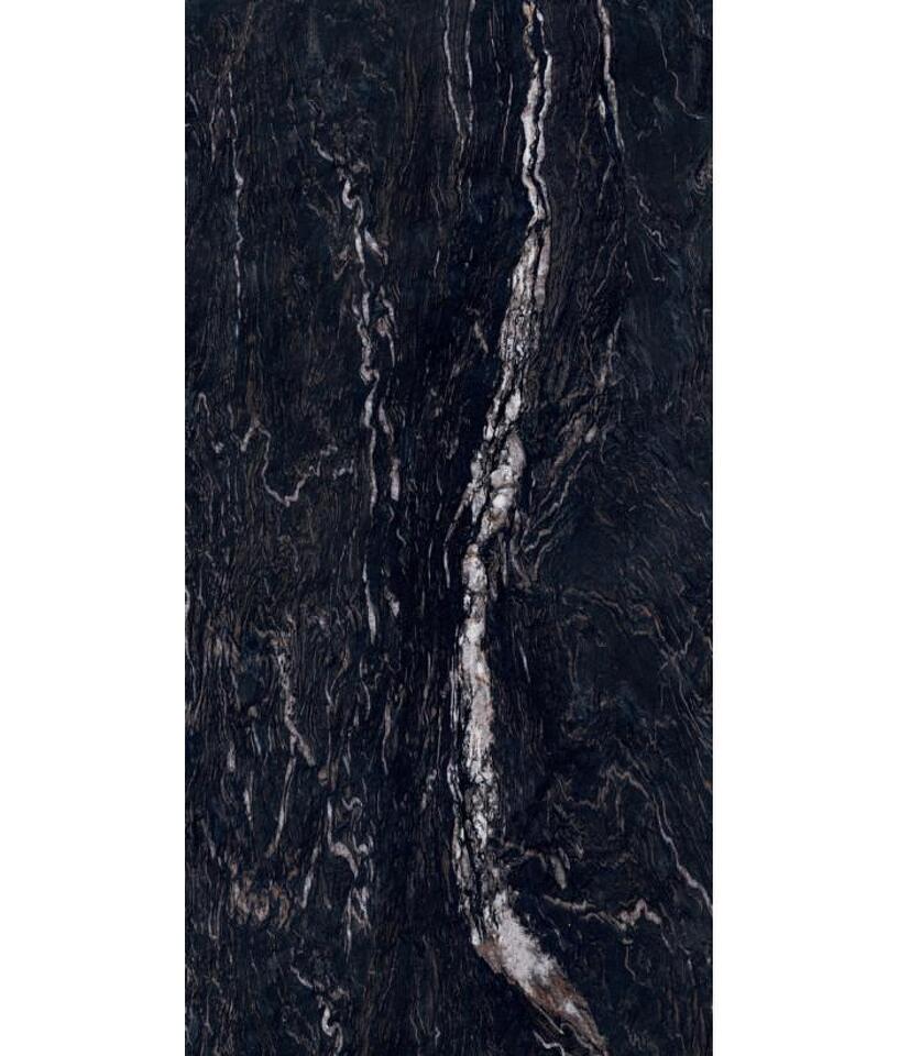 Фото №12  Плитка ABK Керамическая плитка SENSI GEMS TITANIUM BLACK RET 60X120