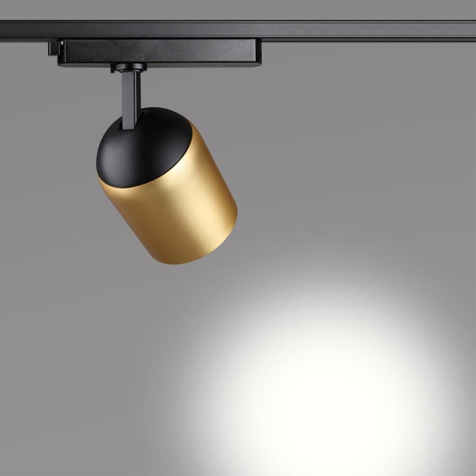 Фото №6  NOVOTECH 358516 PORT NT21 227 золото Светильник трековый однофазный трехжильный IP20 LED 4000K 25W 220V KAMP