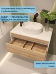 Превью фото №2  Watersense Belinda корпус белый фасад дуб W00543