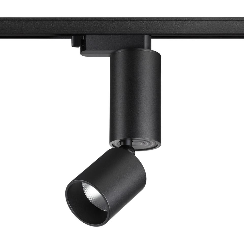 Фото №10  NOVOTECH 359321 PORT NT24 210 черный Светильник трековый однофазный трехжильный IP20 LED 10W 85-265V 3000K 1100Лм TUBO