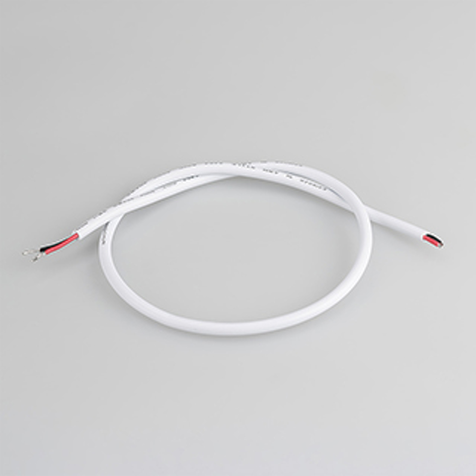 Фото №1  Arlight Провод питания ARL-MOONLIGHT-20AWG-2W-D4.5-CU-500 White ( Закрытый)