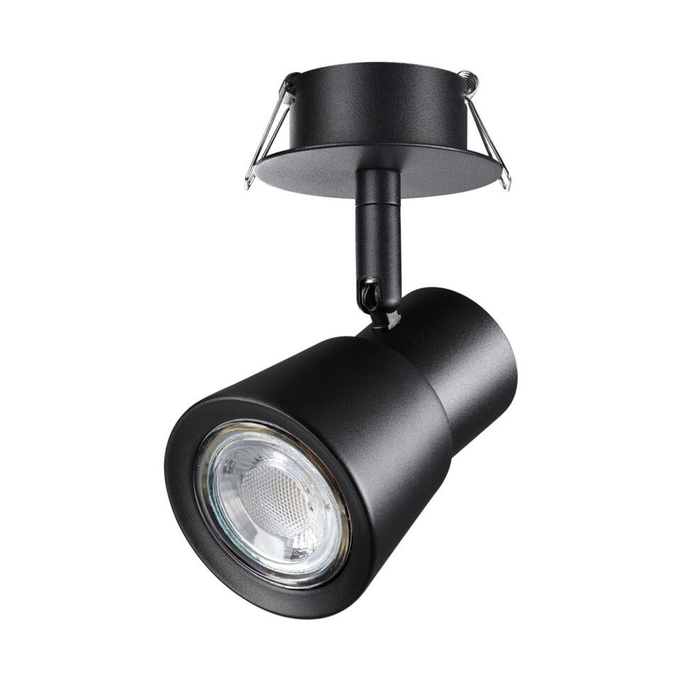 Фото №4  NOVOTECH 370930 SPOT NT22 313 черный Светильник встраиваемый IP20 GU10 50W 220V MOLO