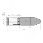 Превью фото №3  PULSE Гладильная доска выдвижная, складная (IB1135)