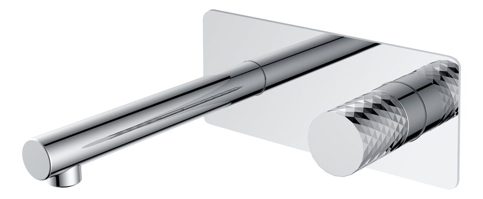 Фото №2  Boheme Смеситель STICK из стены CHROME DIAMOND CHROME