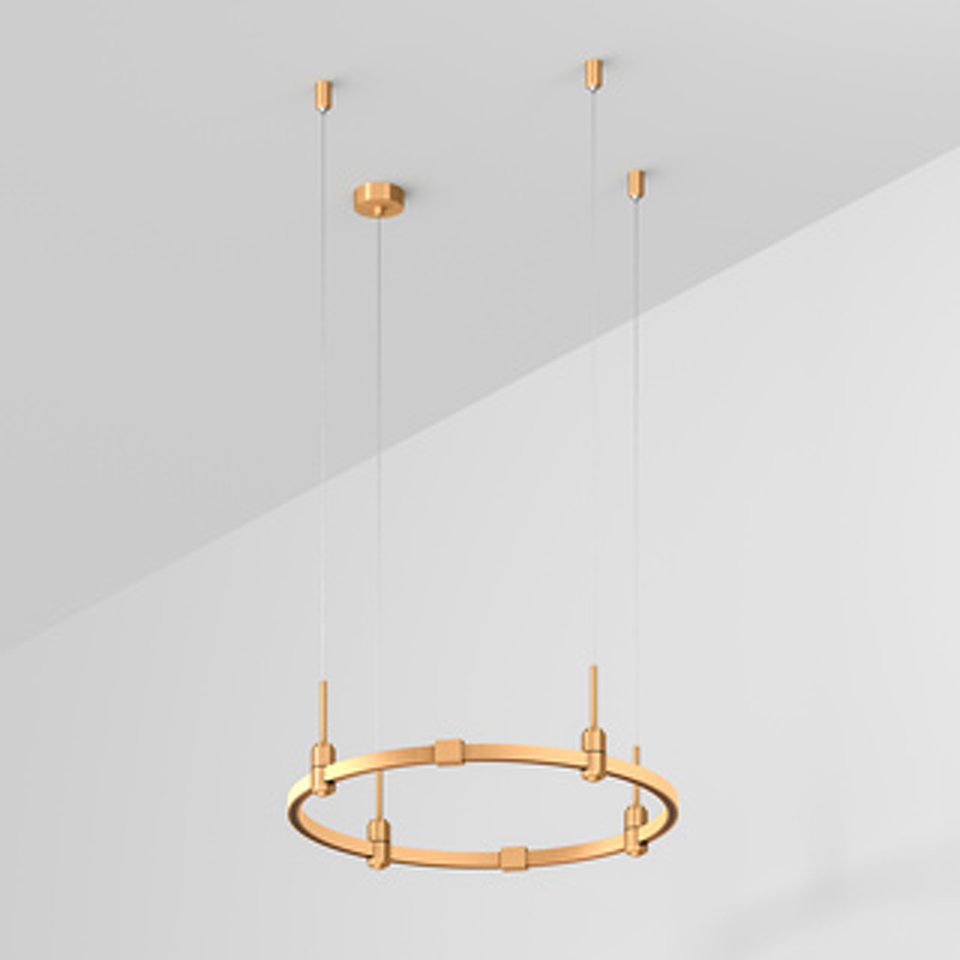Фото №1  Arlight Основание ART-APRIORI-ROUND-HANG-R600 (GD) ( IP20 Металл, 3 года)