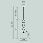 Превью фото №8  Подвесной светильник Подвесной светильник Maytoni MOD298PL-01W1