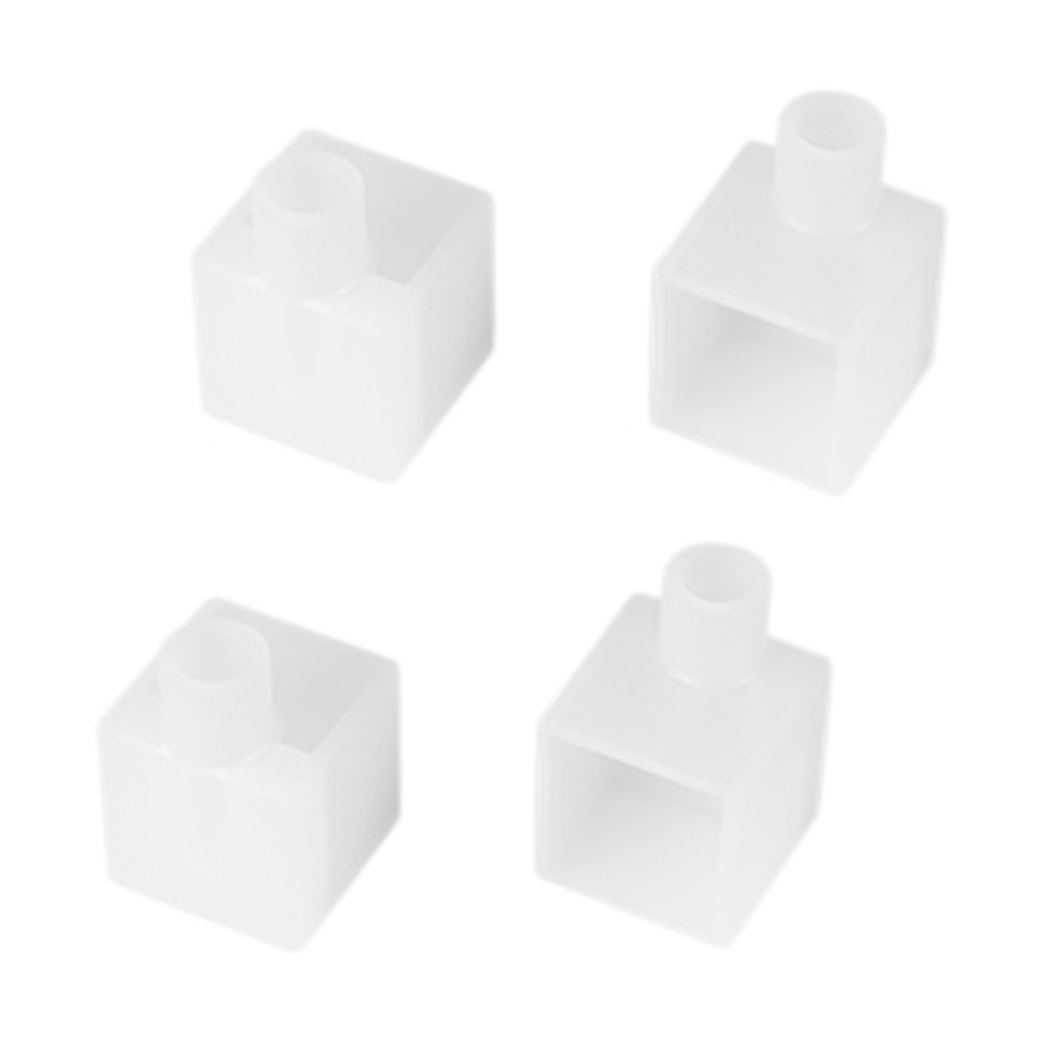 Фото №1  Arlight Заглушка WPH-FLEX-1616-90 WHITE с отверстием  ( Пластик)