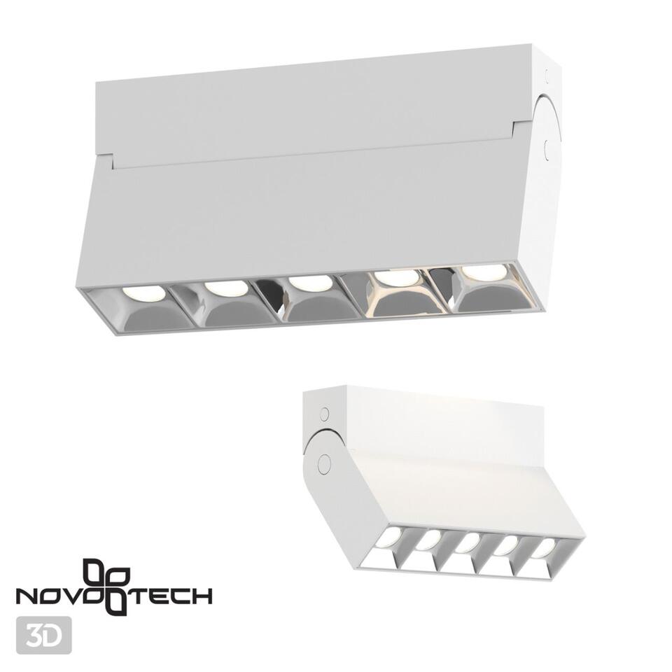 Фото №4  NOVOTECH 358321 OVER NT19 380 белый Светильник накладной IP33 LED 4000К 13W 110-265V EOS