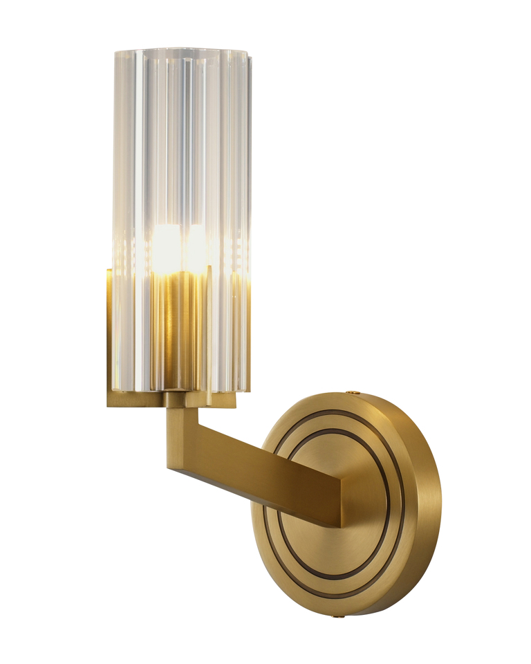 Фото №10  Светильник настенный Moderli V11015-1W Brass