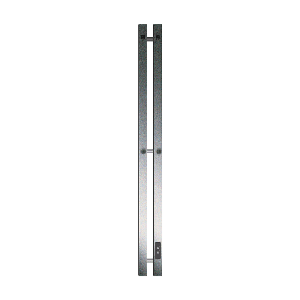 Фото №1  Полотенцесушитель Полотенцесушитель электрический Primoclima Sol Q E Graphite 100*6 2